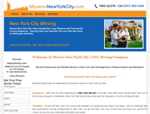 Tablet Screenshot of movers-newyorkcity.com
